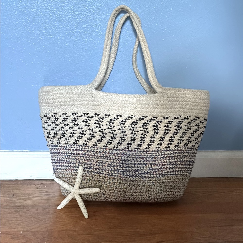 La Regale Woven Tote Bag